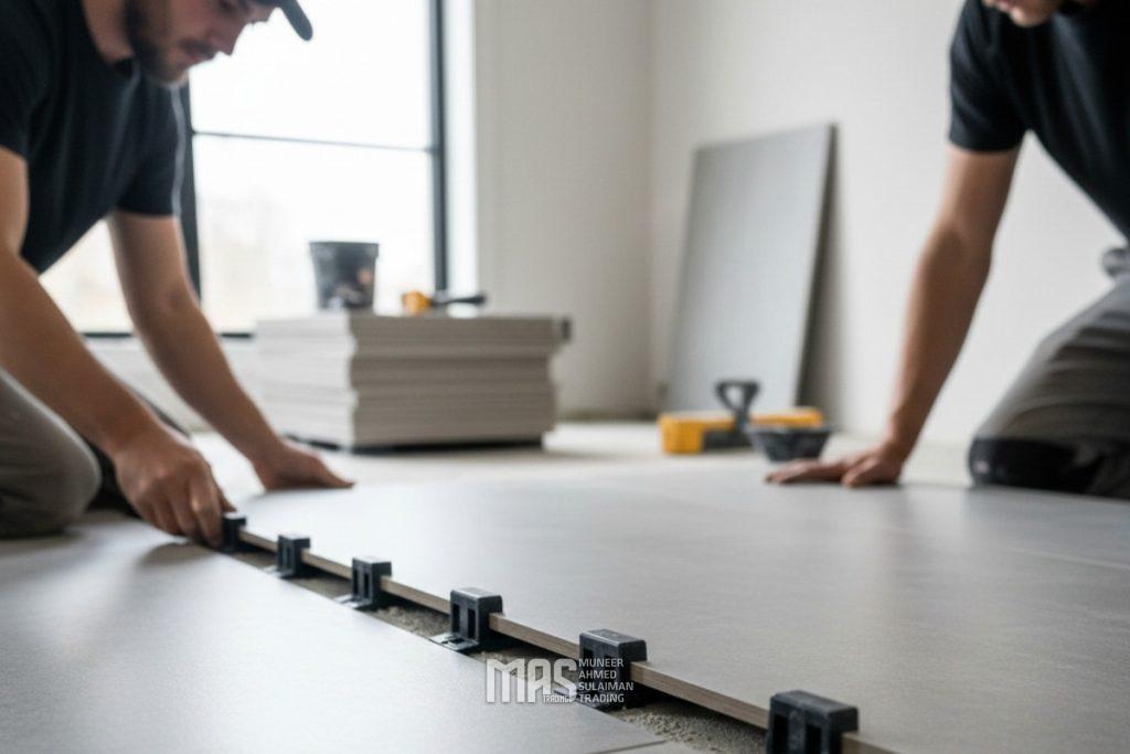 Guide to Porcelain installation in Muscat 5 installing large-format porcelain slabs in Muscat