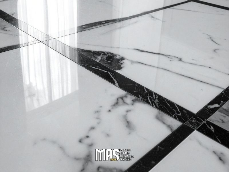 بيع الرخام في مسقط: فخامة بلا حدود بخصم حصري ٢٠٪ حتى نهاية فبراير 2026 3 الرخام الأبيض الكلاسيكي